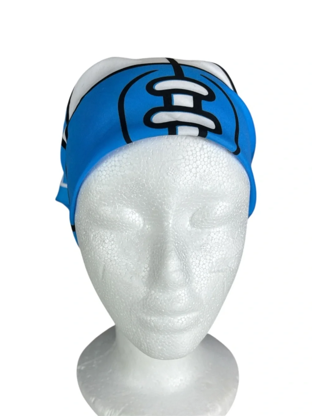 Football-Themed Blue Bandana Scarf
